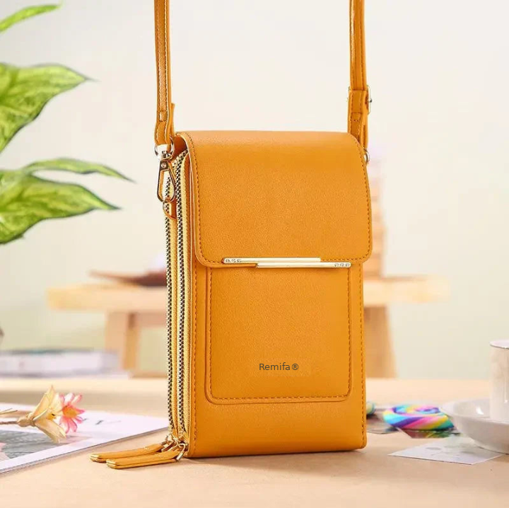 🔥 Final 3 Hours: 50% OFF Remifa®2026 Trendy Minimalist Elegant Women's Touchscreen Crossbody Phone Wallet