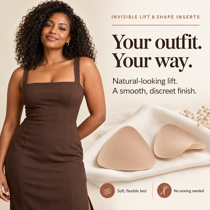 ✨ Invisible Lift & Shape Inserts Reusable Inserts with Double-Sided Hold 💎