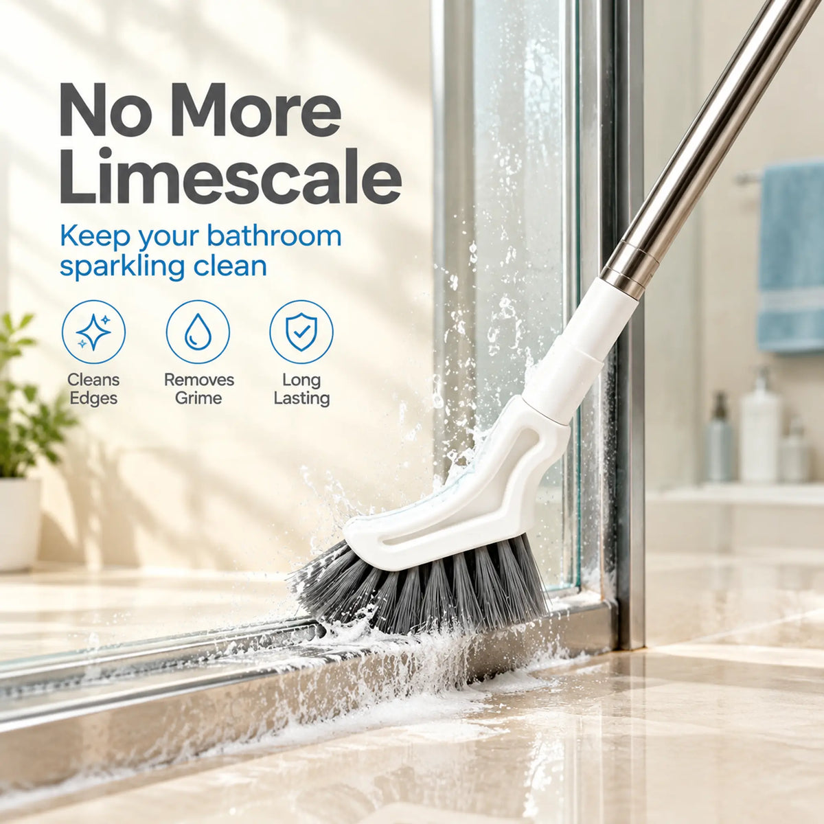 🔥 Sale - 50% OFF — ✨ Telescopic Crevice & Hard-to-Reach Areas Cleaning Brush 💎