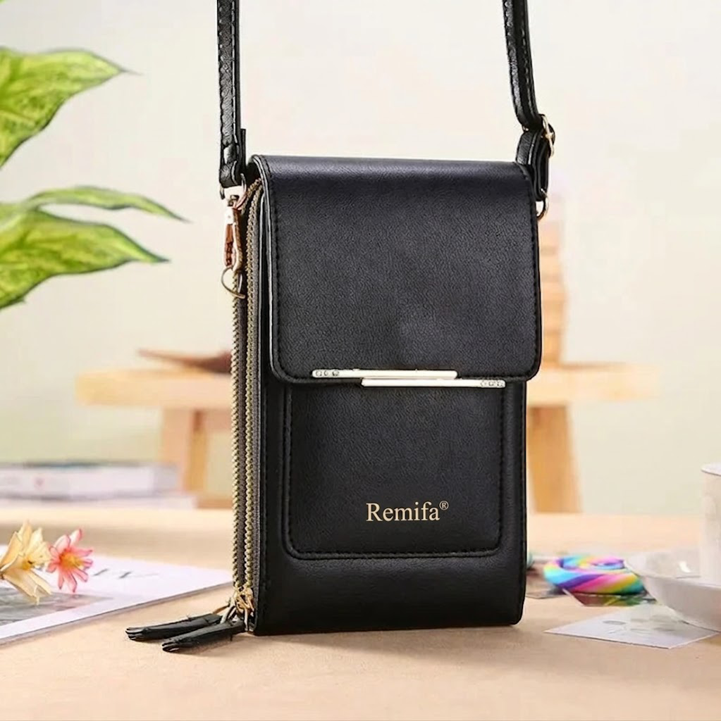🔥 Final 3 Hours: 50% OFF Remifa®2026 Trendy Minimalist Elegant Women's Touchscreen Crossbody Phone Wallet