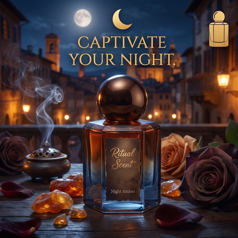 Ember Ritual – Smoky Amber Eau de Parfum