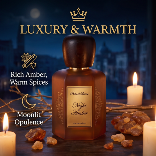 Moonlit Opulence – Rich Amber & Spice Eau de Parfum