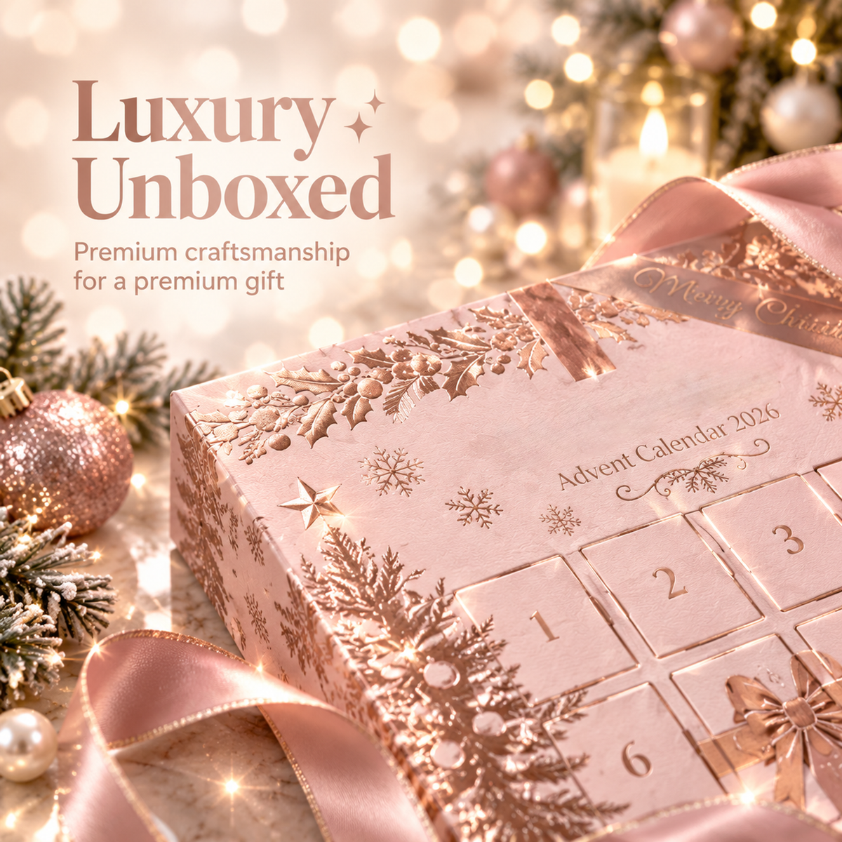 🎄 2026 Christmas Jewelry Advent Calendar for Women – 💖 24 Days of Surprise Charms, Bracelet & Necklace Gift Set ✨