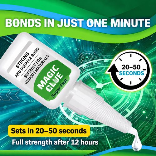 🛠️ Heavy-Duty Super Glue – ⚡ Fast-Setting, 💧 Water-Resistant Adhesive for Multi-Surface Repairs