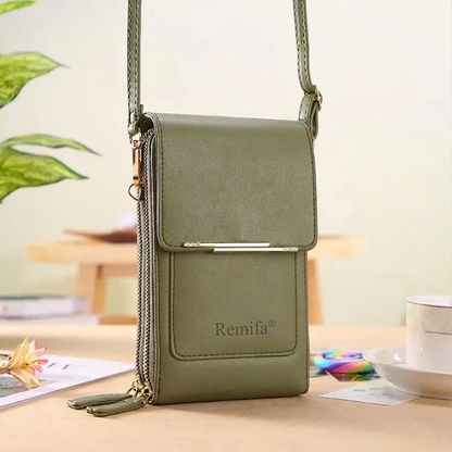 🔥 Final 3 Hours: 50% OFF Remifa®2026 Trendy Minimalist Elegant Women's Touchscreen Crossbody Phone Wallet