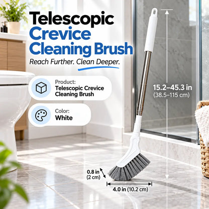 🔥 Sale - 50% OFF — ✨ Telescopic Crevice & Hard-to-Reach Areas Cleaning Brush 💎