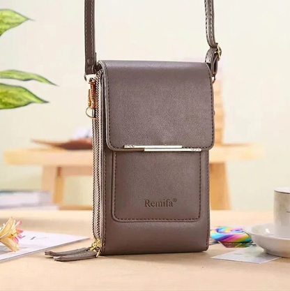 🔥 Final 3 Hours: 50% OFF Remifa®2026 Trendy Minimalist Elegant Women's Touchscreen Crossbody Phone Wallet