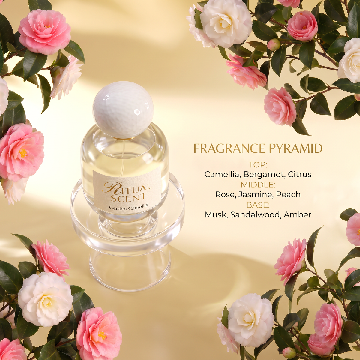 Garden Camellia – Elegant Floral Eau de Parfum