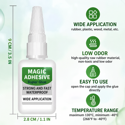 🛠️ Heavy-Duty Super Glue – ⚡ Fast-Setting, 💧 Water-Resistant Adhesive for Multi-Surface Repairs