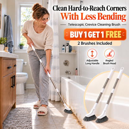 🔥 Sale - 50% OFF — ✨ Telescopic Crevice & Hard-to-Reach Areas Cleaning Brush 💎