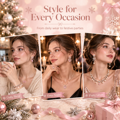 🎄 2026 Christmas Jewelry Advent Calendar for Women – 💖 24 Days of Surprise Charms, Bracelet & Necklace Gift Set ✨